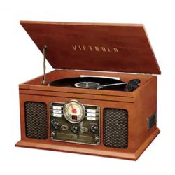 Victrola Classic Bluetooth Record Player/cd/Cassette 