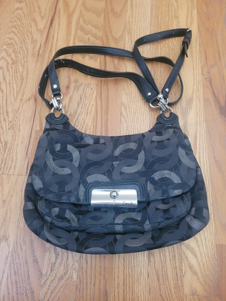 Genuine COACH Crossbody Handbag - Good Condition