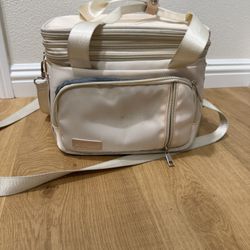 Cream Insulated Lunch bag 
