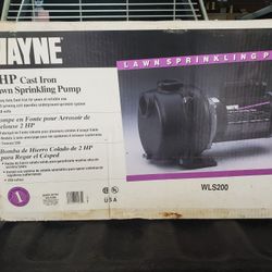 Wayne 2HP Lawn Sprinkling Pump