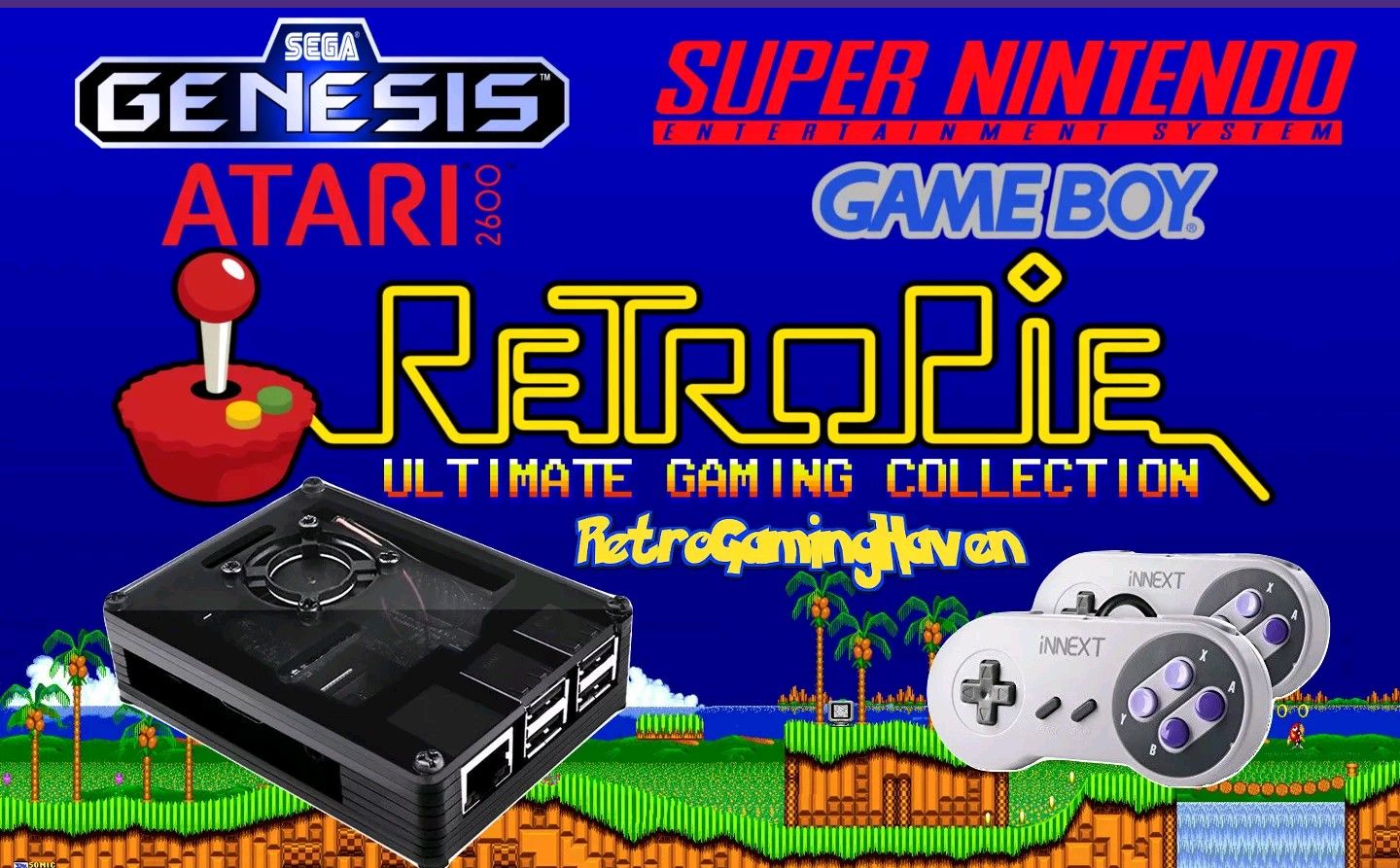Raspberry pi Retro Gaming system 3000+ games