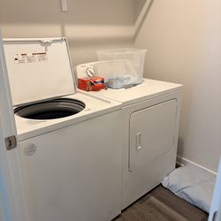 Washer and Dryer