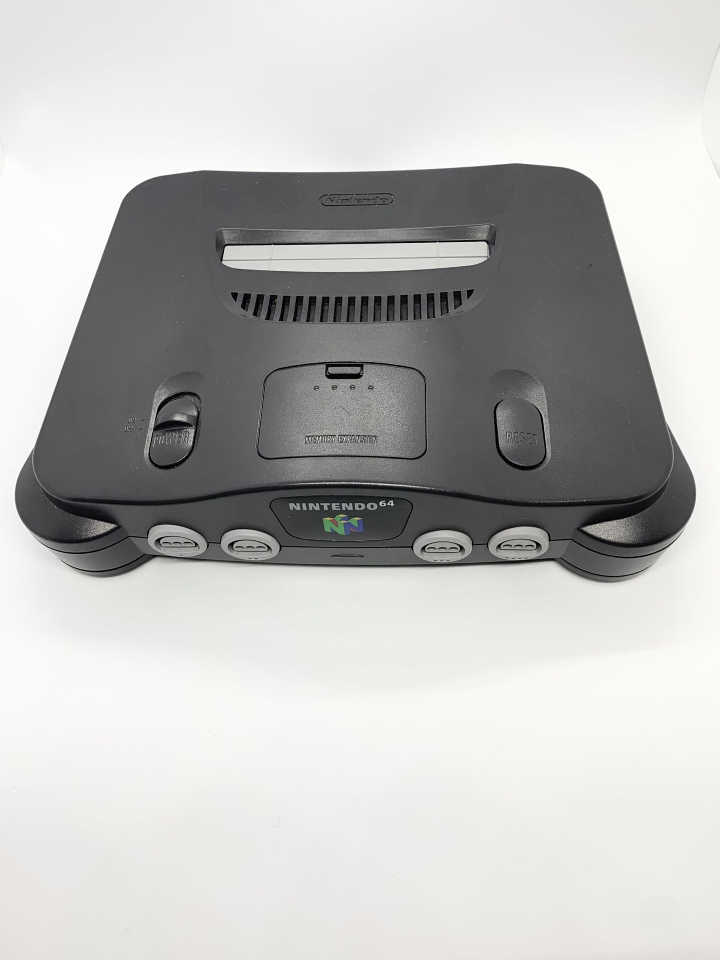 Black Nintendo 64 Game Console