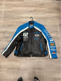 Chase Authentics For Wilson Leather Ryan Newman  #12 Leather Jacket 2XL