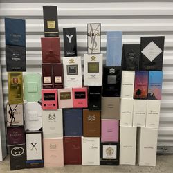 Lv, Baccarat, Delina, Killian, Valentino, Chanel, Dior, Tom Ford, Creed, One Million, Kirke