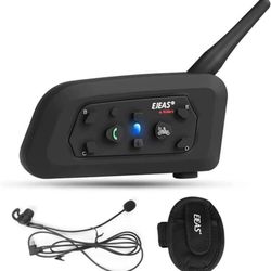 Professional Football Referee Bluetooth Intercom, 2 People 1200M Wireless Bluetooth Headset with Run