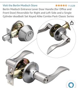 Door Handle And Dead Bolt