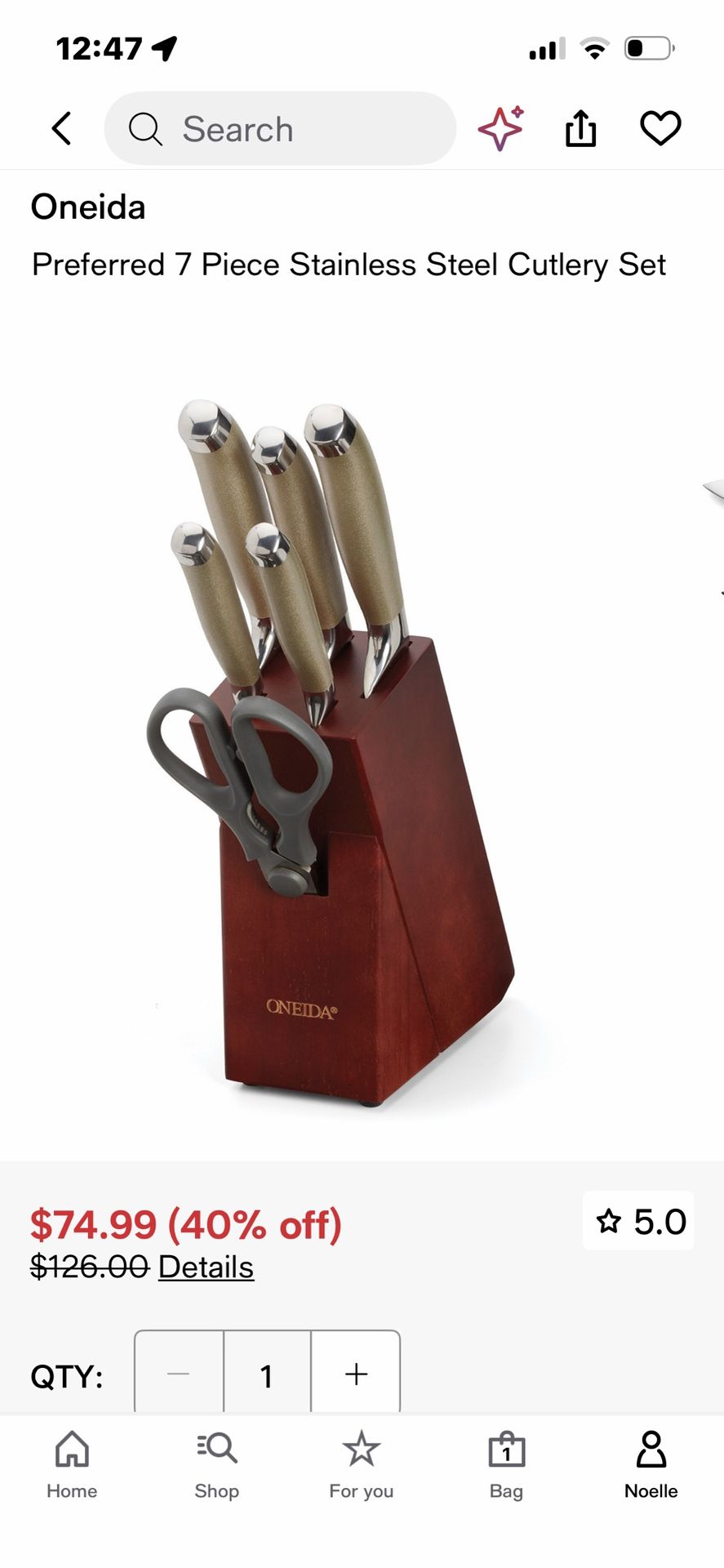 Knife block