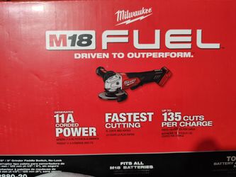 Milwaukee M18 FUEL Grinder Tool Only