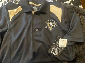 Mens Pittsburgh Penguin Polo Shirt NWT