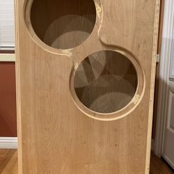 Speaker Box For 12” Subwoofers Pro Audio Show Car 