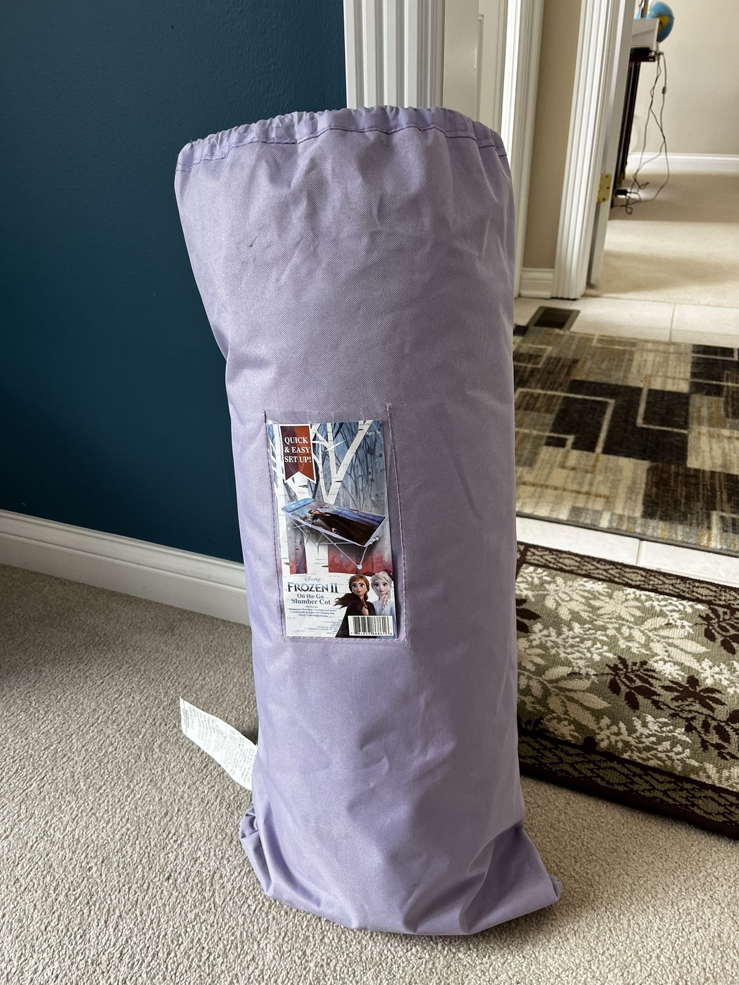 Toddler Cot And Sleeping Bag