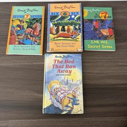 Enid Blyton Children’s Book Set – 4 Illustrated Classics