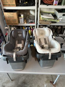 Uppababy MESA Car Seat And Base - Expire 7/2027 and 11/2028