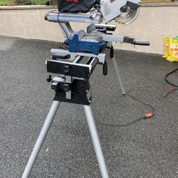 Ryobi 8 1/2 Sliding Compound Miter Saw LIKE NEW