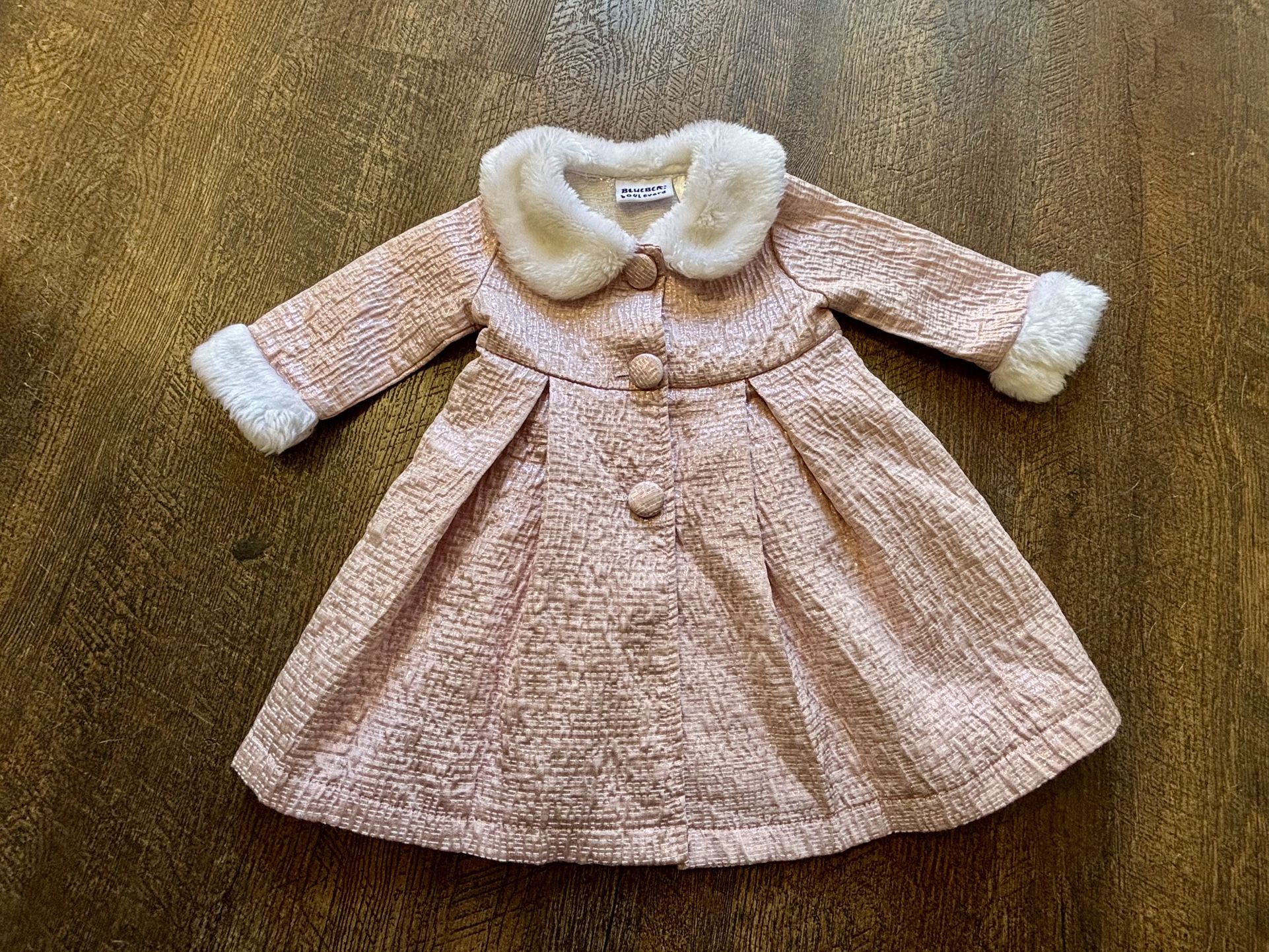 Pink Blueberi Brand Infant Dress
