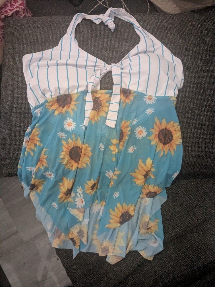 Sunflower Tankini/Bikini