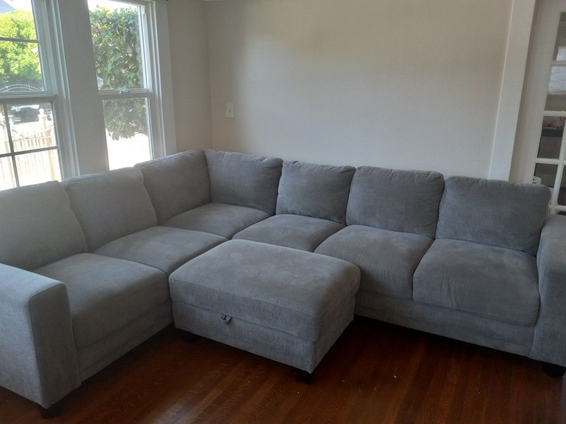 Grey Cushion Couch