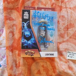 ALAN HOWARTH SIGNED ACTION FIGURE BIG TROUBLE IN LITTLE CHINA 