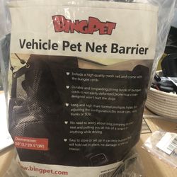 Vehicle Pet Net Barrier