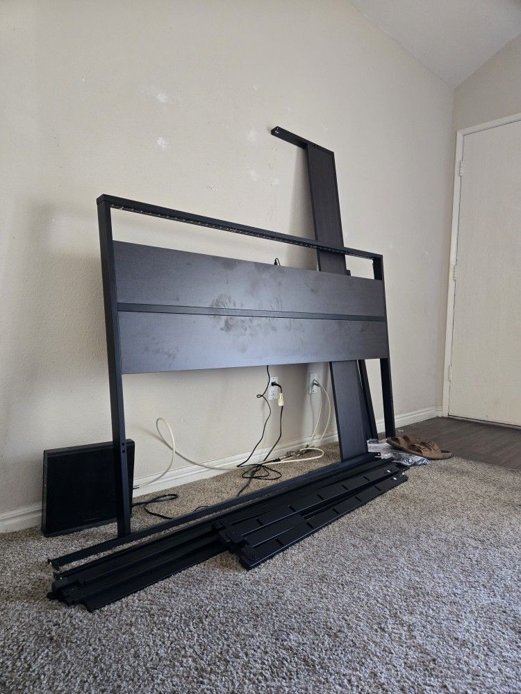 Queen Bed Frame LED USB Ports Wayfair