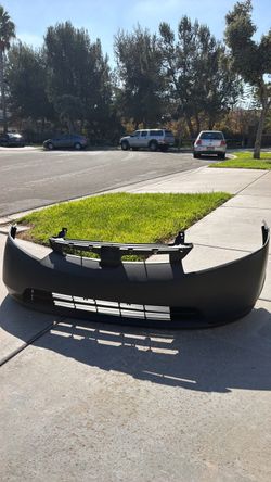 Brand New 2006-2008 Honda Civic Sedan Front Bumper Cover + Grille