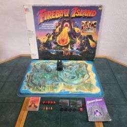 1986 Fireball Island Complete Playable  Boxed