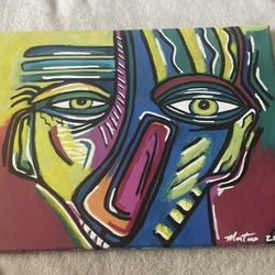 Painting Artwork Original Acrylic On Canvas