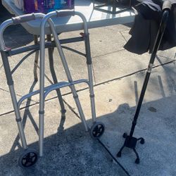 Walker and Cane 