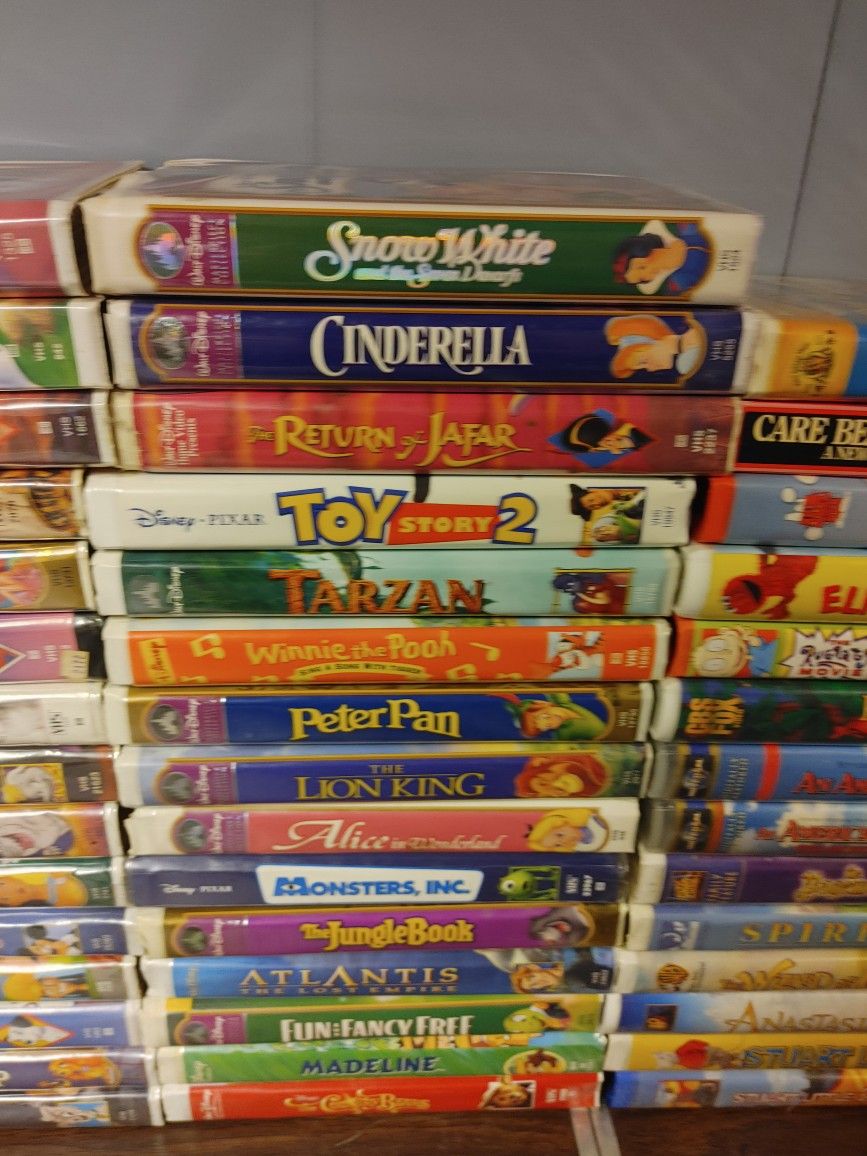 Kids VHS Lot