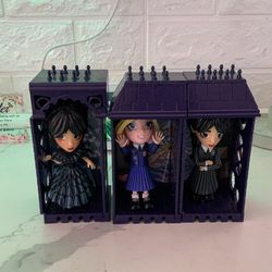 Wednesday toys and room decor