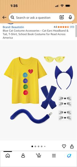 Kids cat costume