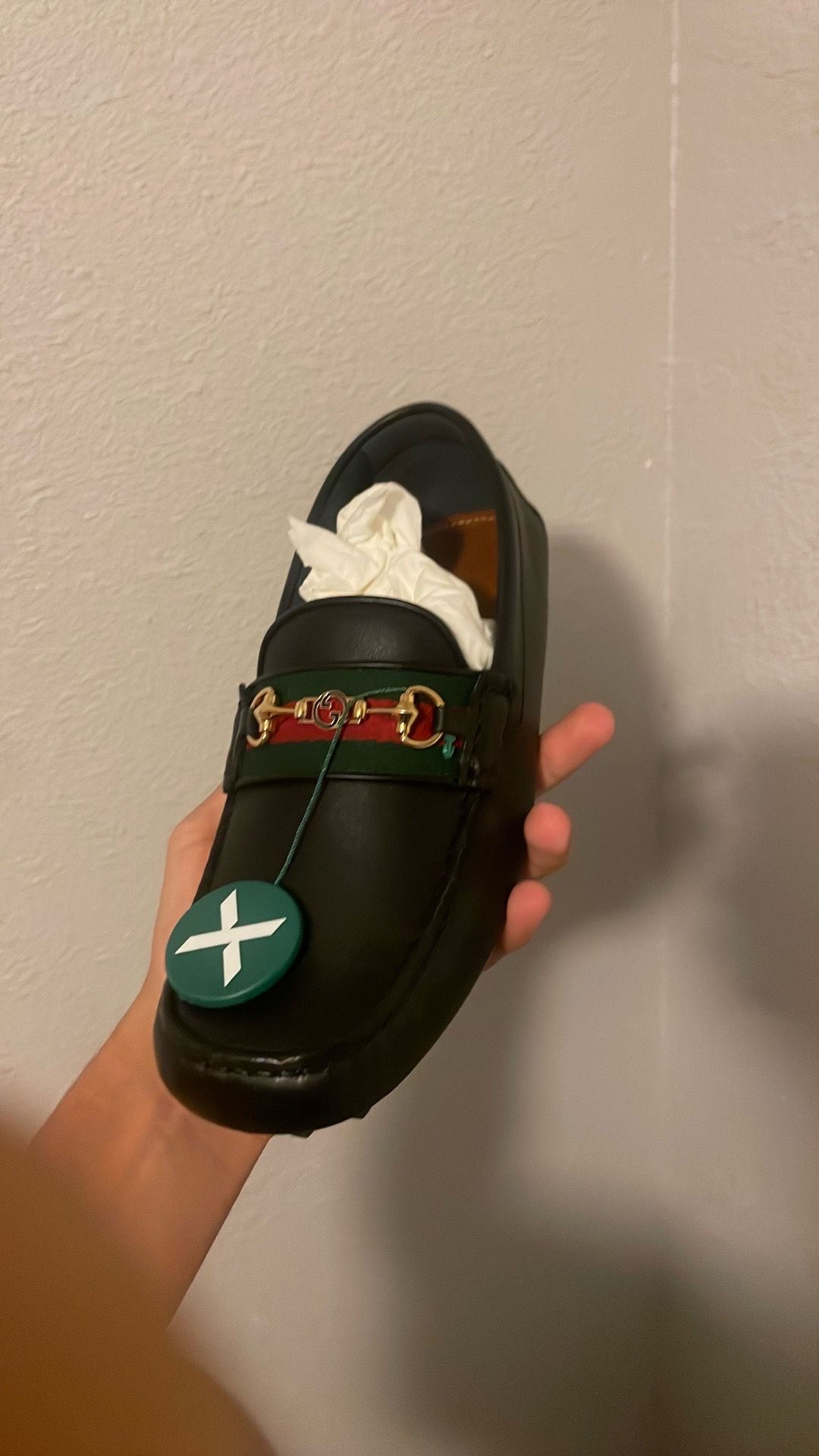 Gucci Aryton Webbing shoes (all black)