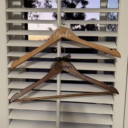 Bride And Groom Hangers