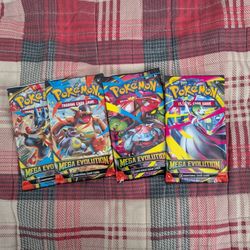 Pokemon TCG Mega Evolution Packs (50¢ Off Each Pack if buying multiple)