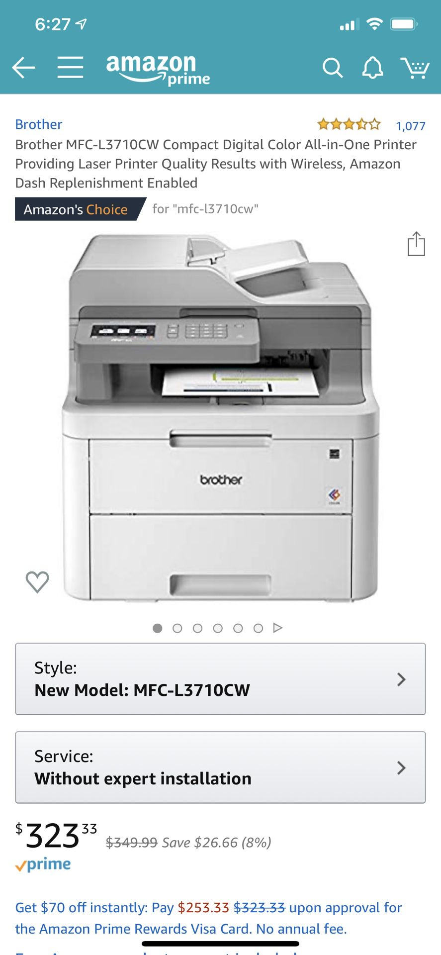 Brother MFC-L3710cw All-In-One Laser Printer BRAND NEW, UNOPENED for Sale  in San Jose, CA - OfferUp