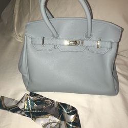 Light Blue Handbag