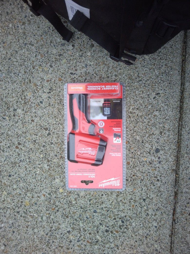 Milwaukee 10:1 Infrared Temp Gun