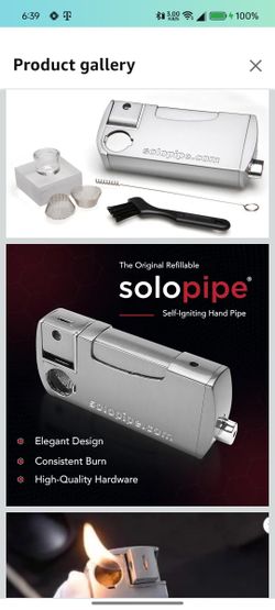 Solopipe Self Igniting Hand Pipe