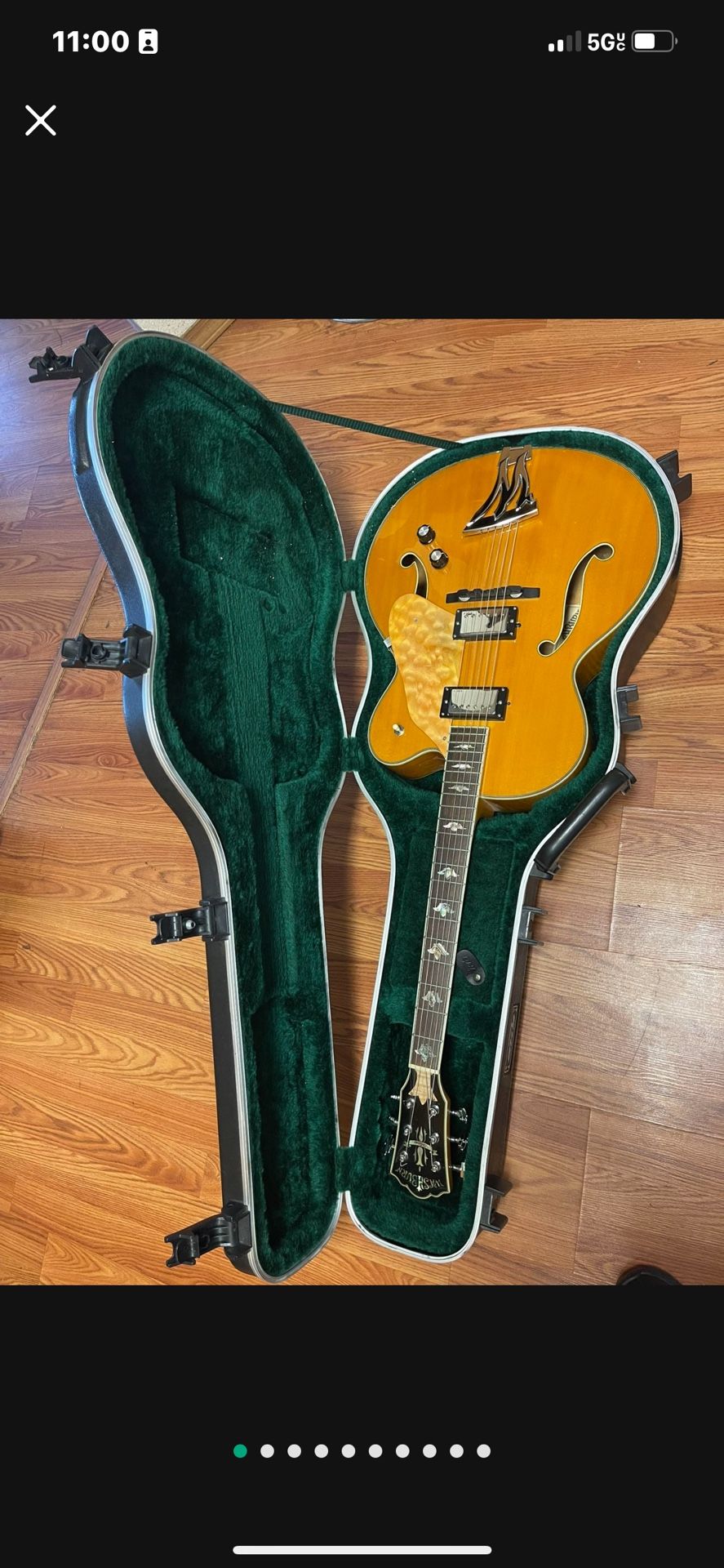 Washburn J10 Orleans Electric Guitar Including SKB Case