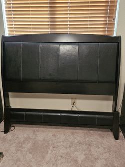Free Queen Size Bed Frame with Headboard