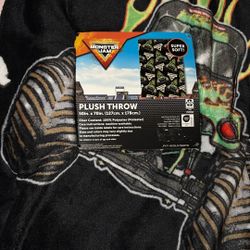 Monster Jam Blanket
