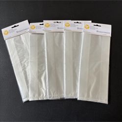 Wilton Clear Treat Party Bags, 4 x 9.5 in., 250 Pack