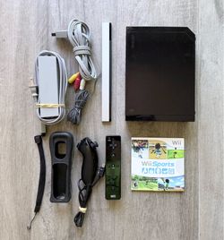 Nintendo Wii + Wii Sports Bundle