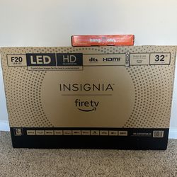 BRAND NEW 32” LED HD Amazon Fire TV w/ Alexa Remote!!!