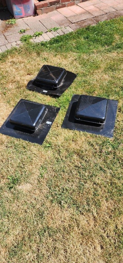 3 Never Used  Roof Vents