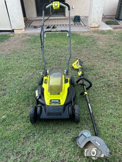 Lawn mower and trimmer 40 V for sale
