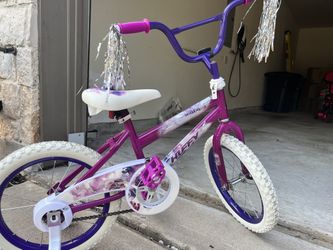 Huffy 16" Sea Star Girls Bike – Purple, Like-New