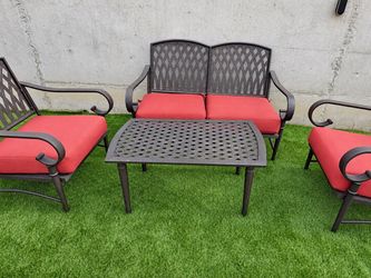 Patio table set