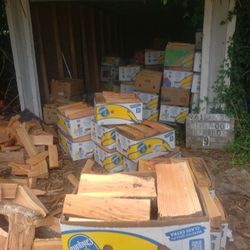 Firewood Bundles In A Banana Box Double A Store Bundle Clean And Ready To Burn 🔥 